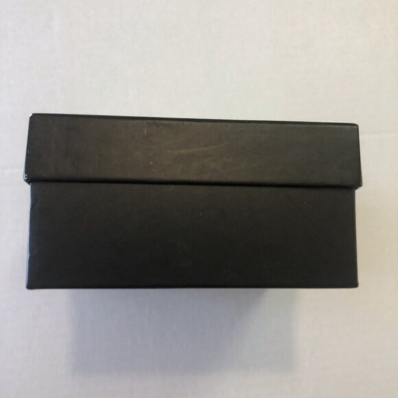Gucci Belt Box Empty Black White Gift Storage Box 5 x 5 x 2.25 - Picture 7 of 12